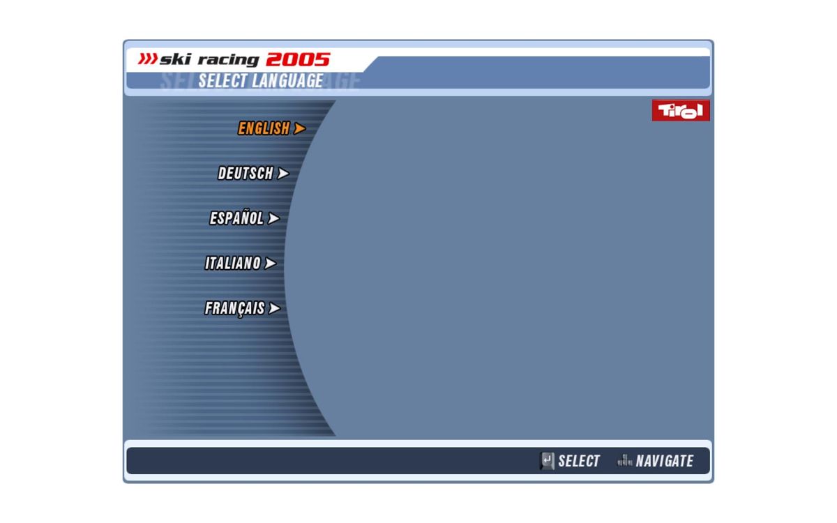 Ski Racing 2005 screenshot 4 for Playstation 2